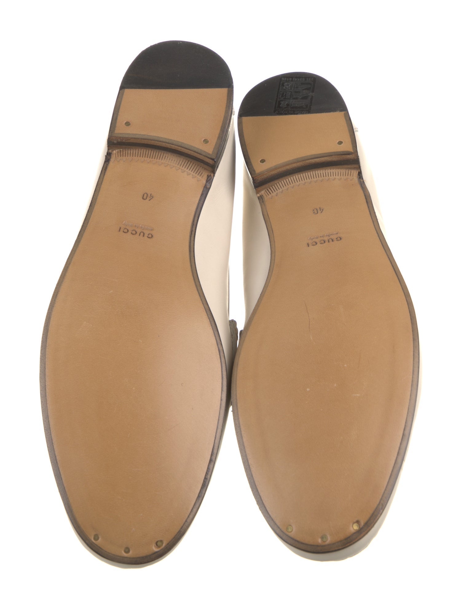 Gucci Horsebit Accent Leather Loafers